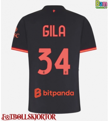 AC Milan Mario Gila #34 Tredjetröja Dam 2026-27 Kortärmad